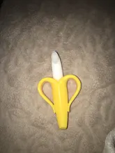 Cepillos dentales de entrenamiento de silicona para bebé, sin BPA, forma de plátano, mordedor seguro, juguetes para morder, anillo de dentición, regalo para mordedor de bebé