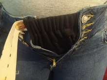 Cinturón de cintura del embarazo elástico ajustable para mujer, extensor de cintura, pantalones de ropa para embarazadas, accesorios de costura, 1 Uds.