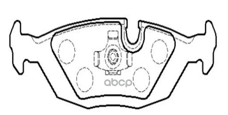 Колодки Тормозные Задние Ctr Ckb11 Ctr арт. CKB11