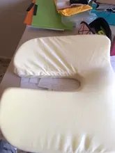 Cojín de asiento de espuma viscoelástica antideslizante para el dolor de espalda, silla ortopédica de coxis para coche y oficina, soporte para silla de ruedas, alivio de ciática en la parte trasera