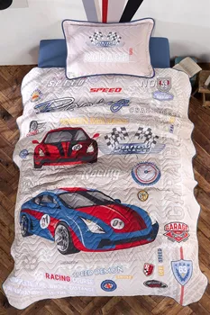

Single Bed Cover Set Made of 100% Cotton Yarn