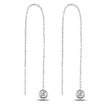 

925 Sterling Silver Rocking Earrings 3 colour Japonise Style Errings Fashion Style Profeshional Turkish Silvers