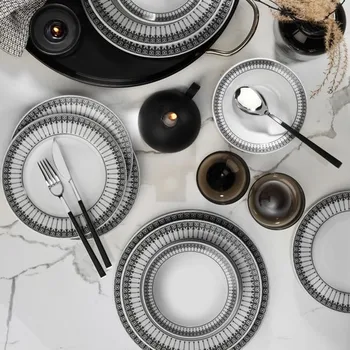 

Kutahya has Porcelain Jasmine 24 Piece Dining Set Nano Until DG370