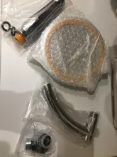 Cabezal de ducha Nano iónico de lluvia para baño, de 4/6 pulgadas, cromado redondo, ultrafino, giratorio de 360 °, C90D