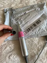 Taladro eléctrico para manicura profesional, herramienta de Arte de uñas con mango de acero inoxidable, 35000RPM, 3 colores a elegir