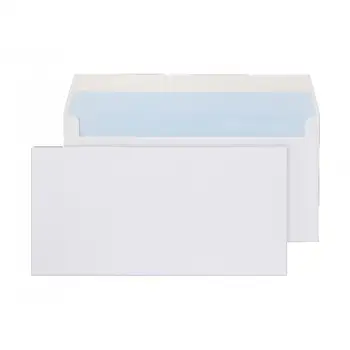 

Purely Everyday 23882-envelopes size DL, sealing sticker, 110x220mm, 100g/sqm, pack of 500, color: white envelopes and