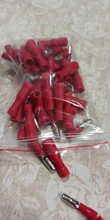 Electric-Connector Audio-Wiring Crimp-Bullet-Terminal FRD Insulated AWG 50pcs Male 