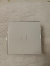 Glass-Switch-Panel Controler Touch-Switch Fire-Line Minitiger Smart Home 3-Gang Single