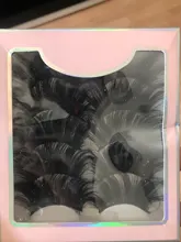 Pestañas tupidas 3d de visón, pestañas largas y gruesas, naturales, maquillaje, 5 pares, 25mm