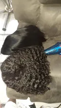 Pelucas de cabello humano malayo para mujeres negras, Bob corto de cabello humano rizado con cierre de encaje 4x4, prearrancado con pelo de bebé