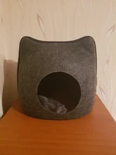 Cat-Bed Cushion Cats-Basket-Bags Nest Pet-Supplies Cave-Sleeping-Bag Zipper for Felt-Cloth