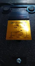 Pedal-Switch Foot-Controller SPDT Momentary Electric-Power 250V NC 10A 1-No-1 AC
