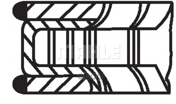 Комплект Поршневых Колец Mahle/Knecht 04016n0 Mahle/Knecht арт. 04016N0