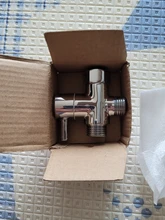 Faucet Spray-Nozzle-Converter Valve Diverter Water-Splitter Shower Bathroom Brass 