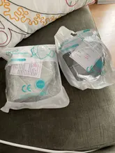 Mascarillas FFP2 para adultos, máscara facial KN95 de 5 capas con filtro, color rosa, 20-200 Uds.