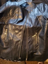 Coat Jacket Women Fashion Outwear Zippers Autumn Plus-Size 4XL Motor Slim Roupas-De-Couro