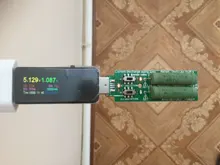 Probador USB U96, voltímetro Digital de CC, amperímetro, cargador tipo batería externa, indicador, medidor de corriente de voltaje, detector + carga + cocodrilo