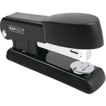 

Stapler rapesco bowfin metal capacity 25 sheets use staples 24/6 and 26/6 color black 154334-R53500B2