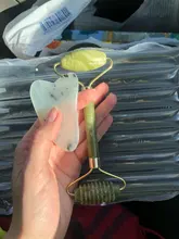 Gua Sha-Rodillo de Jade rascador Estiramiento Facial, herramienta de masaje de arrugas antienvejecimiento, masajeador Facial desintoxicante, Gua Sha