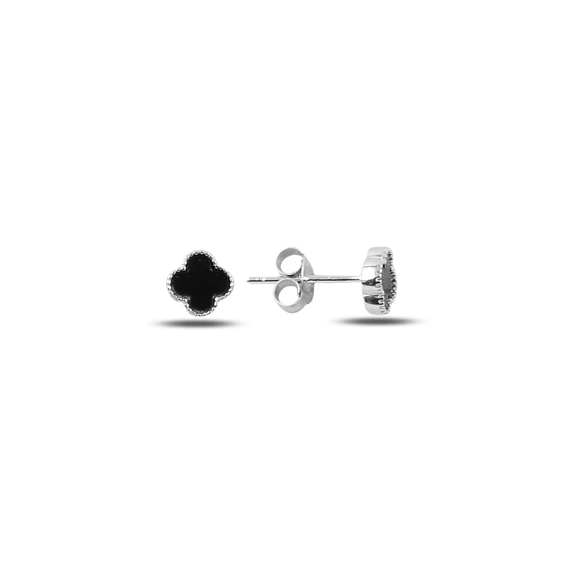 

Silver 925 Sterling Clover Earrings
