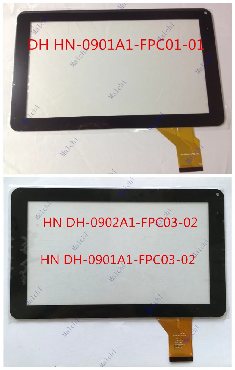 9 дюймов сенсорный экран HN DH-0901A1-FPC01-01 DH-0902A1-FPC03-02 DH-0901A1-FPC10 внешний экран с двумя камерами, емкостный экран