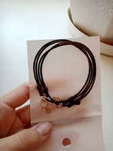 Conjunto de 2 uds. De pulsera de moda para parejas, brazalete de cuerda de diseño de Color negro con llave de bloqueo, joyas de envío al por mayor y directo