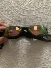 Gafas de natación antiniebla profesional para adultos, lentes de natación negras con tapones para los oídos, Clip para la nariz, gafas de natación de silicona electrochapadas