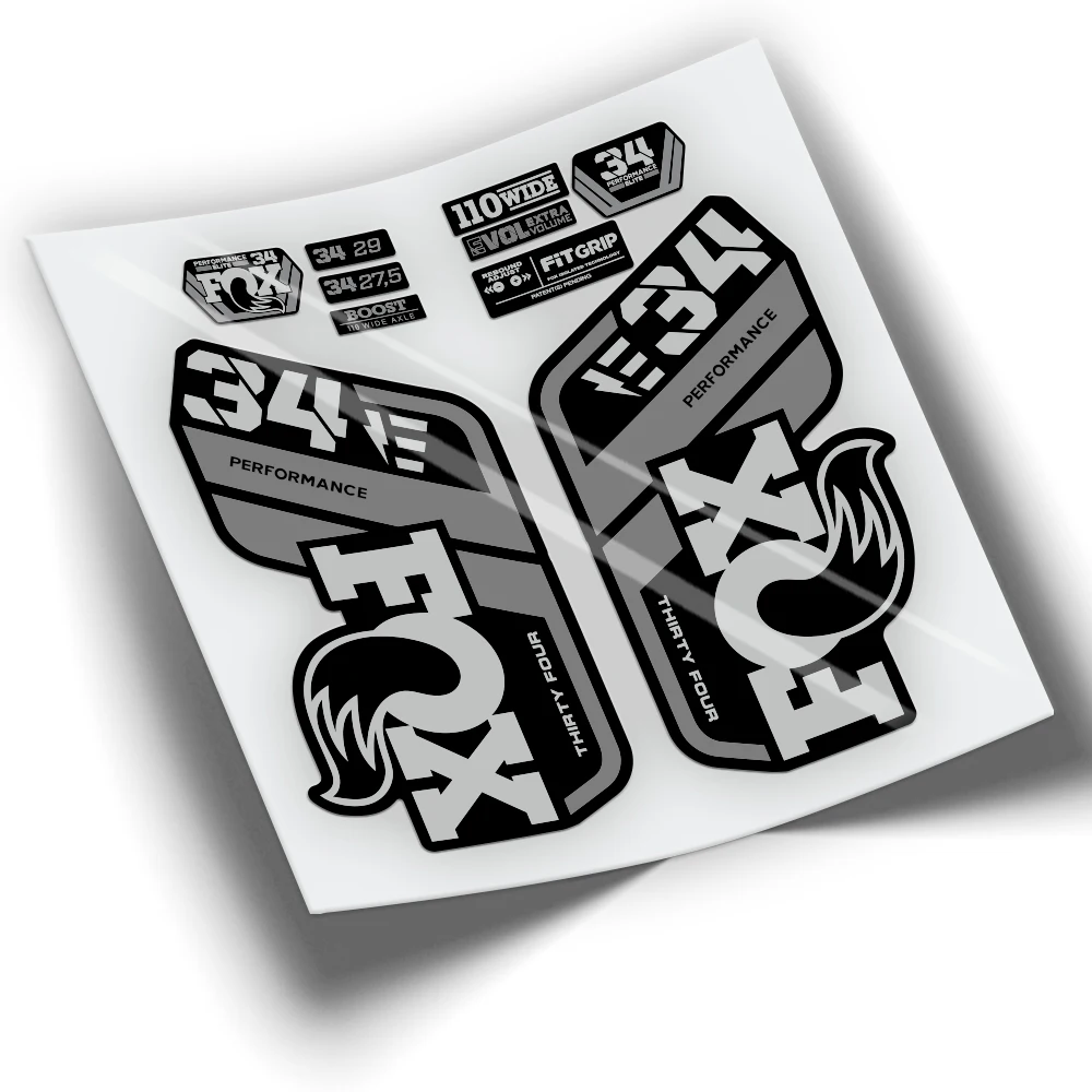 Adesivi Bicicletta Fox 34 Performance Ebike Wp323 Adesivi Mountain Bike Adesivi Ciclismo Accessori Bici