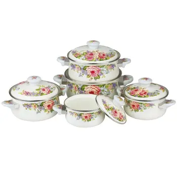 

Set of enameled dishes 10 PR Peterhof ph-15783
