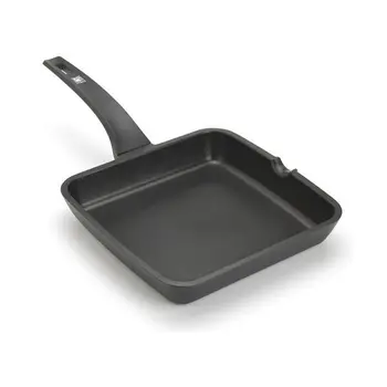 

Flat grill pan BRA A271328 28 cm Grill Black