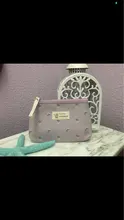 FUDEAM-Bolso de lona con estampado de flores para mujer, bolsa de maquillaje, artículos de tocador, organizador con cremallera, bolsa de viaje, neceser