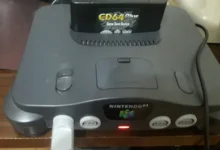 Tarjeta de juego retro para consola Nintendo 64, cartucho de juego retro de 340 juegos, 64 bits de vídeo para consola N64, con estuche incluido