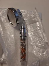 FOHEEL-Cabezal de ducha de mano ajustable, 3 modos, alta presión, ahorro de agua, un botón para detener el agua