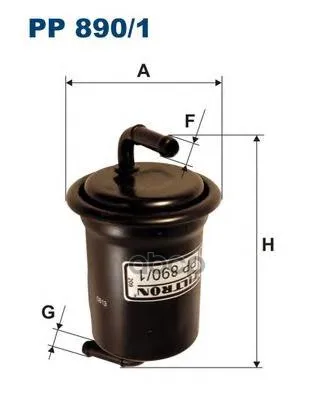 Фильтр Топливный Pp890/1 Filtron арт. PP890/1
