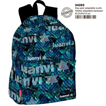 

Backpack Charger Hidden Luanvi 42,5x30x14 cm.