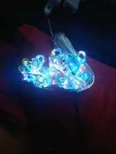 LED String Lights Christmas Decoration Remote Control USB Wedding Garland Curtain 3M