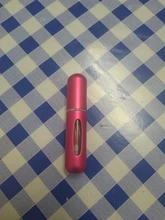 Botella de Perfume de alta calidad, 5ml, Mini PULVERIZADOR DE Metal, atomizador de Perfume de aluminio rellenable, tamaño de viaje, 1 ud.