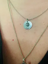 Collar de disco con foto de mascota personalizada para mujer, Colgante para Nombre de gato pequeño, Animal personalizado, joyería de acero inoxidable 316L