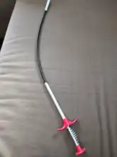 Herramientas para limpieza de drenaje, escurridor de tubería de 60cm, serpiente, dragado de tubería, gancho, removedor de zueco, herramientas de limpieza para el hogar, fregadero de cocina