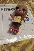 4 unid/set 1 muñeca + 1 ropa + 1 + 1 botella de L O L ¡Sorpresa! Muñeca grande de 8cm para niñas, juguete para regalo
