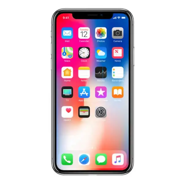 Apple iPhone X 256 GB silver MQAG2ZD/A