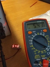 Mini Módulo de pantalla LED Digital, bricolaje, rojo y azul, voltímetro de DC2.5V-32V DC0-100V, medidor de contador de voltaje, Panel para motocicleta y coche