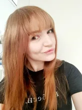 Peluca de cabello humano Remy brasileño con flequillo atado a mano, postizo con REAL BEAUTY en el templo