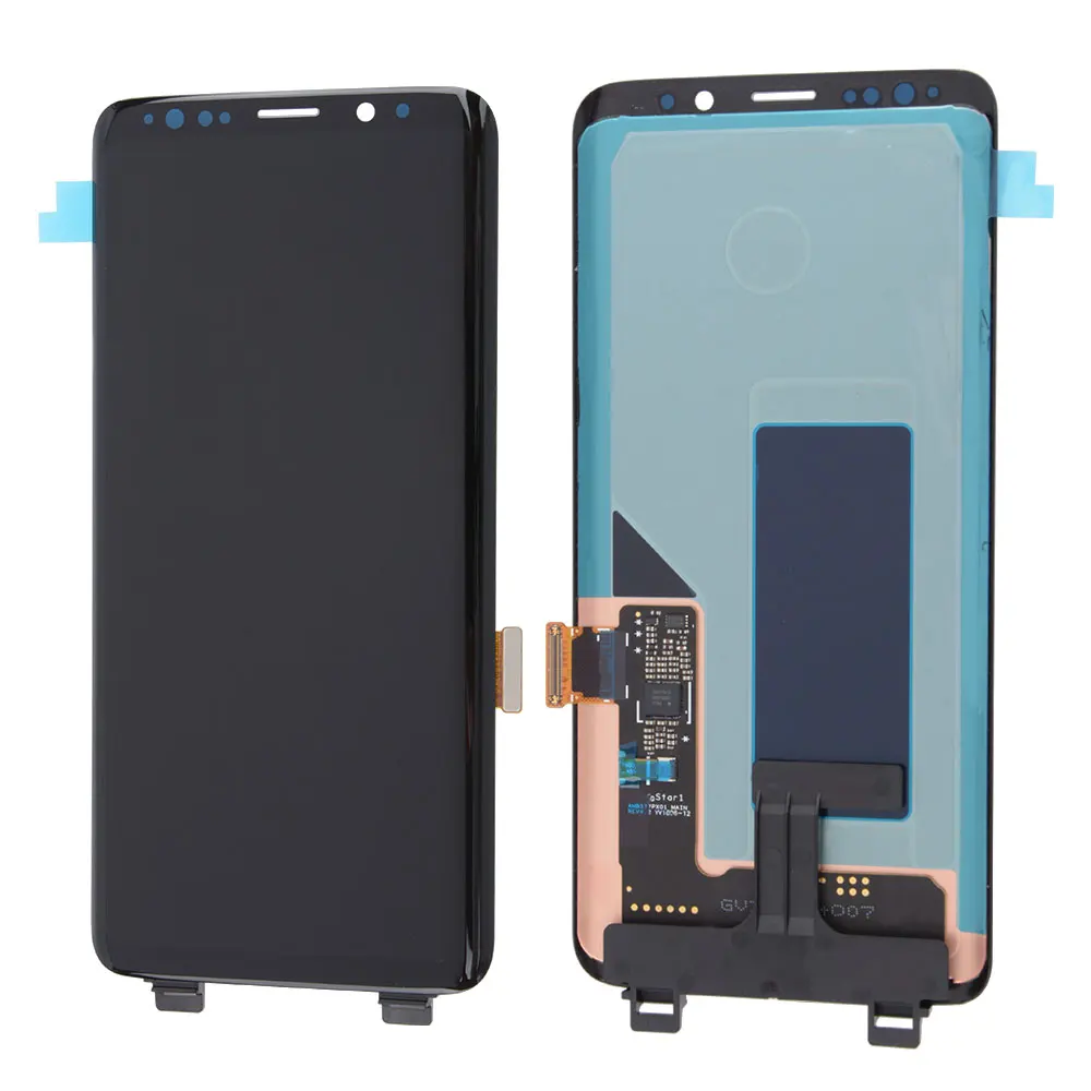 No Frame OEM Super AMOLED для samsung Galaxy S9 Plus lcd сенсорный экран amoled дисплей Оцифровка сборка замена без сгорания теней - Цвет: No Frame