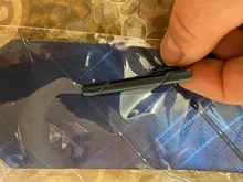 Pinza de corbata colorida de 5,8x0,6 cm para hombre, cierre de barra Simple de Metal y cobre, práctico Cierre de pajarita azul marino negro