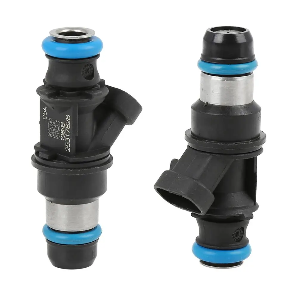 Uxcell 8 шт., сочетающаяся с потоком Топливная форсунка 25317628 для GMC Cadillac Chevrolet Chevy 4.8L 5.3L 5.8L 6.0L