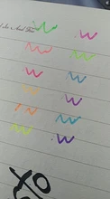 12 unids/set juego de bolígrafos de Gel de brillo bolígrafos para la escuela Oficina libro para colorear para adultos revistas dibujo garabatos arte marcadores de pluma de promoción
