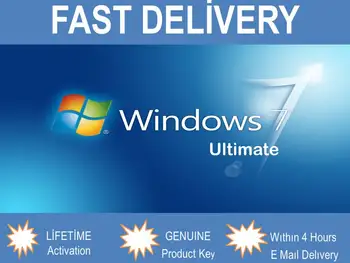Clave de licencia Digital definitiva de Windows 7, activación de 32/64 bits, multilenguaje, entrega Global en línea, 5 minutos