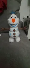 Yiwa 2021 bailando muñeco de nieve Olaf Robot con 5 música Led linterna musical eléctrico modelo de figura de acción de juguete de regalo de Navidad