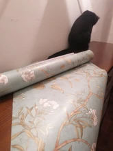 Wallpapers Decorative Background Furniture Self-Adhesive Living-Room Floral-Pattern DIY